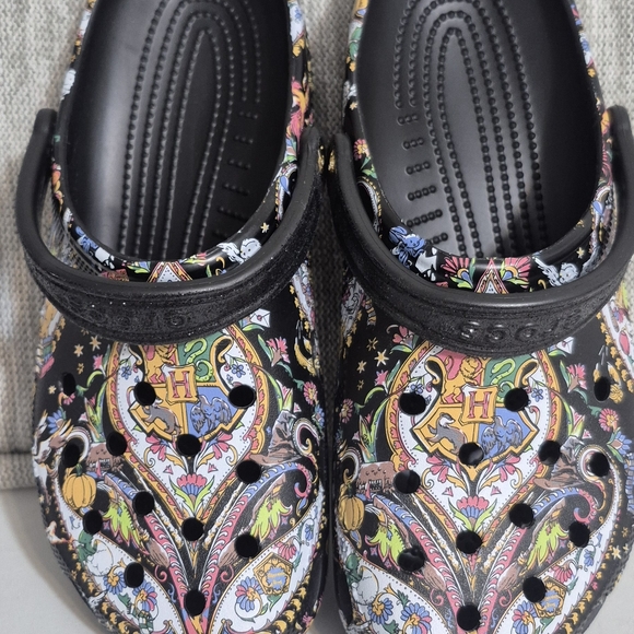 Colorful Wizarding World Crocs Clogs - Picture 2 of 6